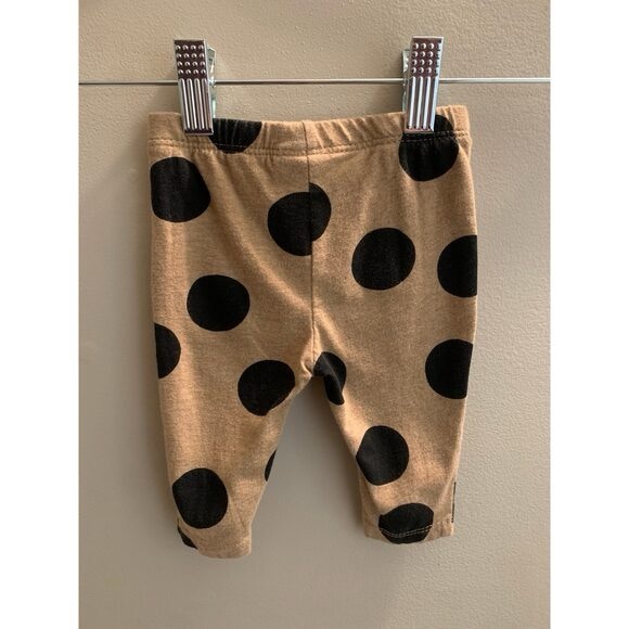 Carters Polka Dot Baby Pants Sz 3 months - Picture 2 of 4